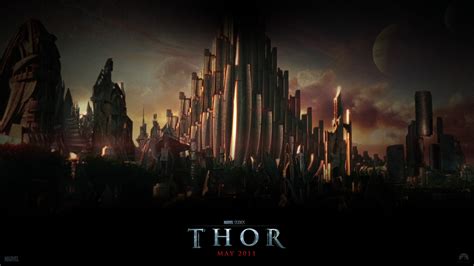 Asgard from the Movie Thor Desktop Wallpaper