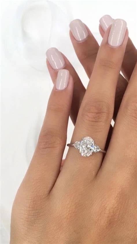 Princess Cut Engagement Rings, Beautiful Engagement Rings, Wedding Rings Engagement, Three Stone ...
