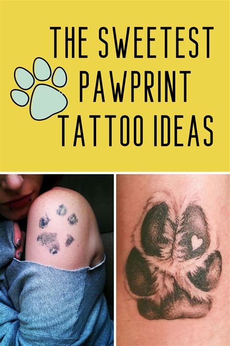 Top 100 Best Paw Print Tattoo Ideas For Women Dog Tribute Designs | peacecommission.kdsg.gov.ng
