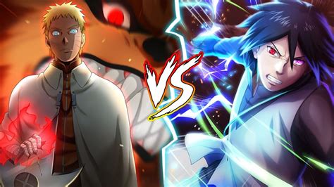 NARUTO HOKAGE VS SASUKE ADULTO | LA PELEA mas LEGENDARIA del ANIME - YouTube