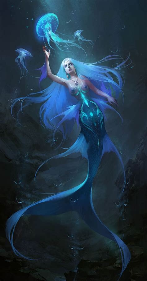 Pin by Ailee on Mermaids | Fantasy creatures art, Mythical creatures ...