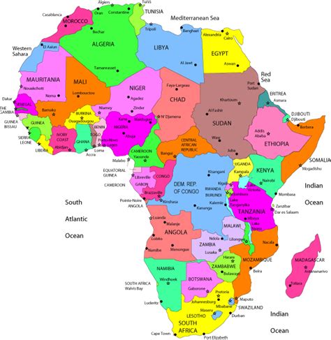 Africa Map - Map Pictures