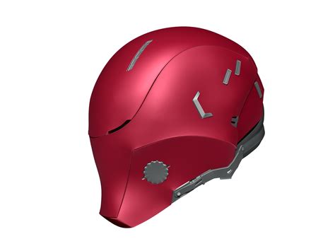 Red Hood Arkham Knight Helmet Model For 3D-printing DIY 3D Print Model | ubicaciondepersonas ...