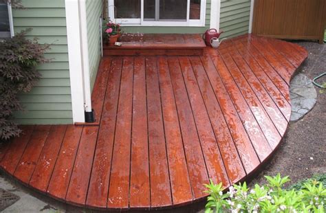 color of stain for cedar | Cedar deck, Deck, Staining deck