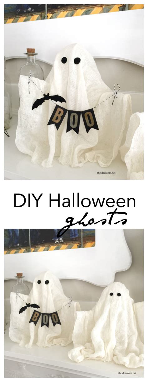 DIY Halloween Ghosts - The Idea Room