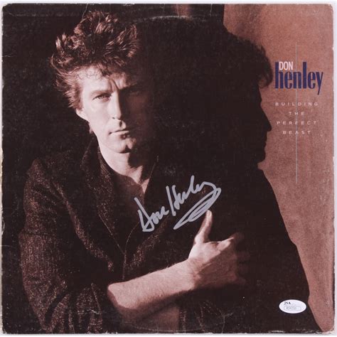 Don Henley Signed "Building The Perfect Beast" Record Album Cover (JSA ...