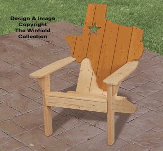 Adirondack Texas Chair & Longhorn Side Table Plans, New Items: The Winfield Collection