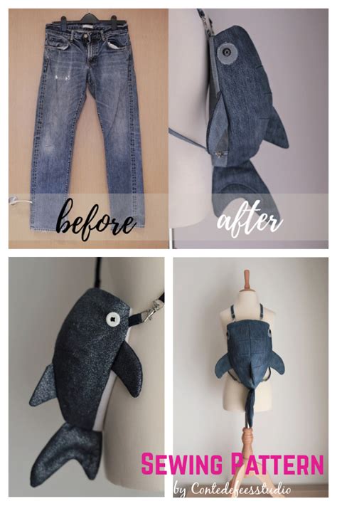 Whale Shark Bag Sewing Pattern