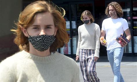 Emma Watson heads out with rumoured fiancé Leo Robinton in Los Angeles