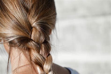 Free Images : woman, fashion, hairstyle, long hair, blond, brown hair, french braid 6016x4000 ...