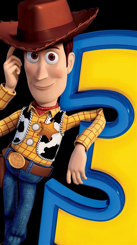 Toy Story 3 (2010) Phone Wallpaper | Moviemania | Toy story 3 movie, Woody toy story, Toy story 3