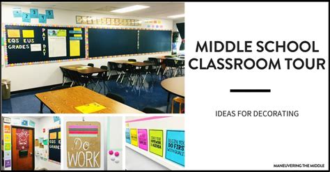 Middle School Classroom Tour - Maneuvering the Middle