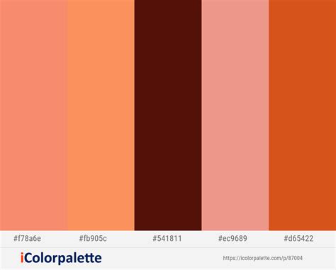 Coral Colour Palette, Coral Color, Color Palettes, Orange Color, Pink ...