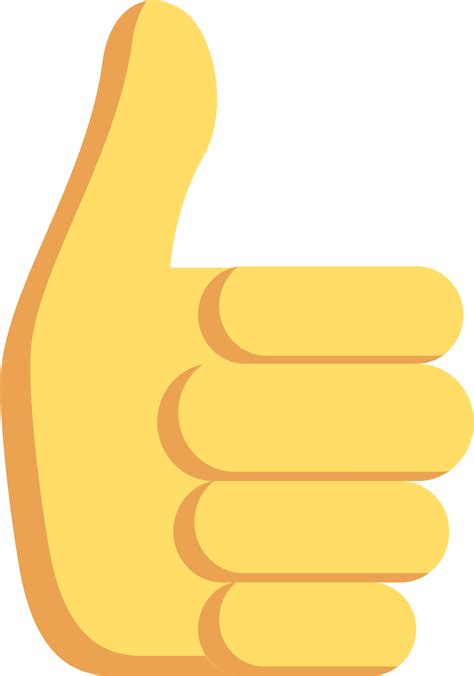 Download Thumbs Up Emoji Png Transparent - Thumbs Up Sticker PNG Image with No Background ...