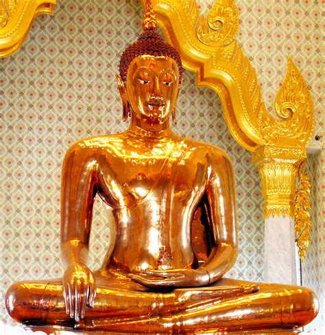 Wat Traimit's Golden Buddha Photos, Wat Traimit Bangkok Images - Easy Tour China