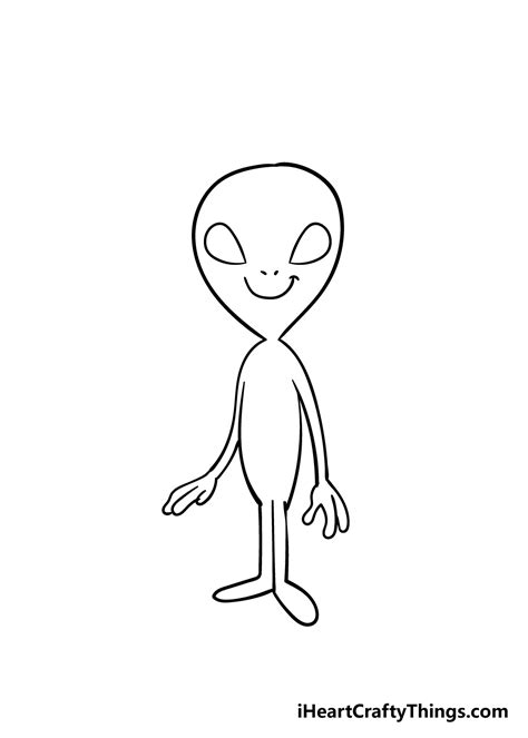 Alien Drawing For Kids