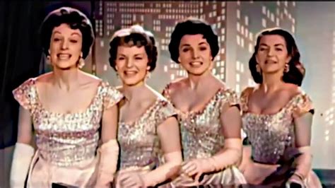 The Chordettes…Lollipop - YouTube