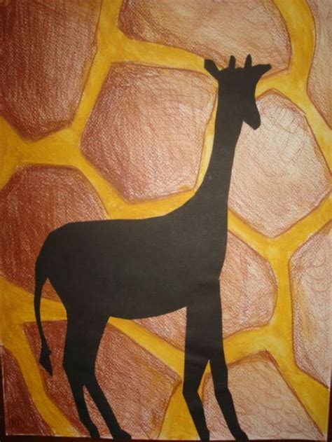 Art Lessons For Kids - Animal Sillouettes and Patterns | Animal art projects, Art projects, Art