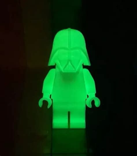 GENUINE LEGO STAR Wars Glow in the Dark Darth Vader Prototype Minifigure $133.61 - PicClick AU