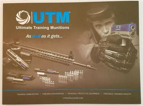 ULTIMATE TRAINING MUNITIONS UTM Product Catalog Booklet Military 29 Pages £3.46 - PicClick UK