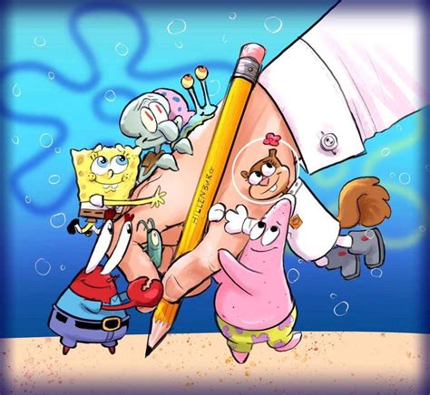 In Memory of Stephen Hillenburg by EnaBuns | SpongeBob SquarePants ...