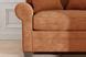 Cindy Crawford Bellingham Russet Orange Chenille Fabric Premium Sleeper Chair - Rooms To Go