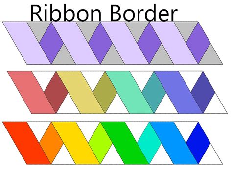 Ribbon Border | Craftsy | Quilt patterns free, Quilt border, Quilt patterns