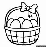 6 Printable Easter Baskets Coloring Pages sketch template