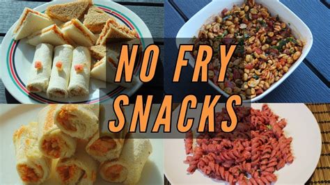 NON FRIED SNACKS RECIPES VEGETERIAN || NO FRY EASY TO MAKE SNACKS /# ...