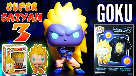 DRAGON BALL Z GOKU SUPER SAIYAN 3 FUNKO POP TEE IN 4K ULTRA HD - YouTube