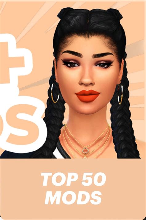 MY TOP 50 REALISTIC GAMEPLAY MODS (The Sims 4 mods 2020) | Sims 4, Sims hair, Sims