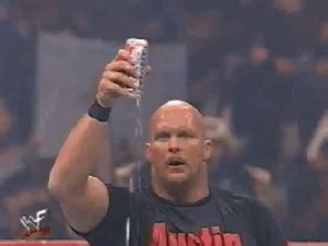 Drinking stone cold steve austin drinking beer GIF on GIFER - by Gukinos