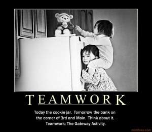 Humorous Teamwork Quotes. QuotesGram