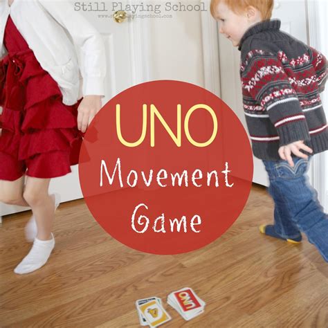 UNO Movement Game for Kids | Still Playing School