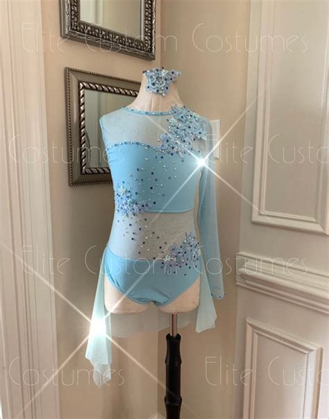 Custom Dance Costume Lyrical Jazz Contemporary One Piece With - Etsy