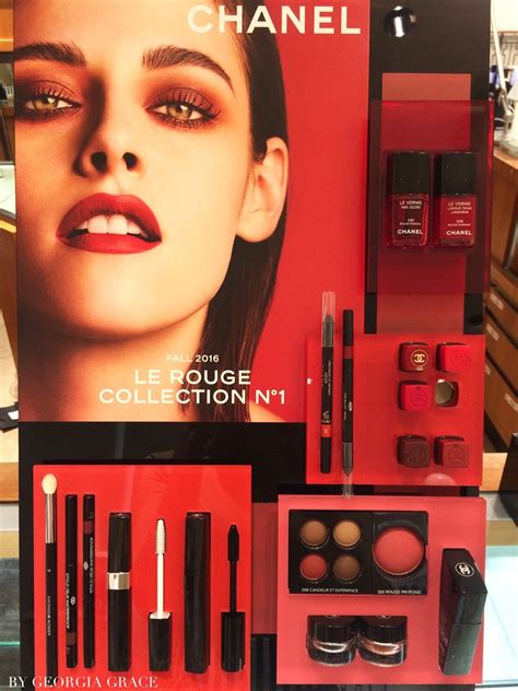 Image result for chanel le rouge collection 2016 | Fall 2016 makeup, Makeup display, Cosmetic ...