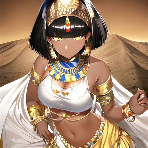 Cleopatra: ai art generator-fantasy by SupremeGod777 on DeviantArt