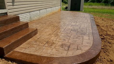 Beautiful Stamped Concrete Patio Stamped Concrete Patio Concrete | My XXX Hot Girl