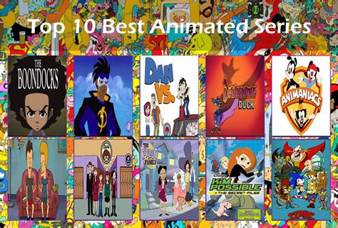 My Top 10 Best Animated Shows by frisco4life on DeviantArt