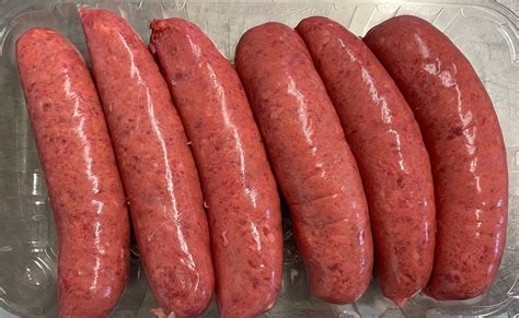 Beef Sausages Traditional, 6 Sausages per pack | Victoria Avenue Butcher