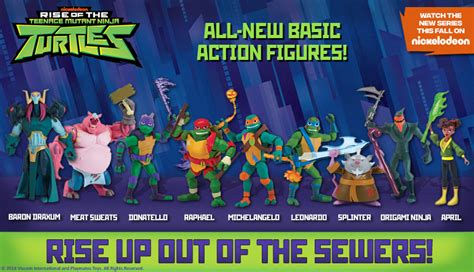 Playmates Toys Rise Of The Teenage Mutant Ninja Turtles Pre-Orders On ...