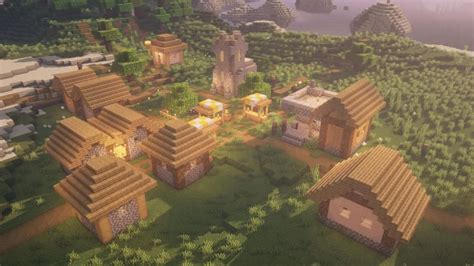 Best Minecraft PE seeds with villages and huts