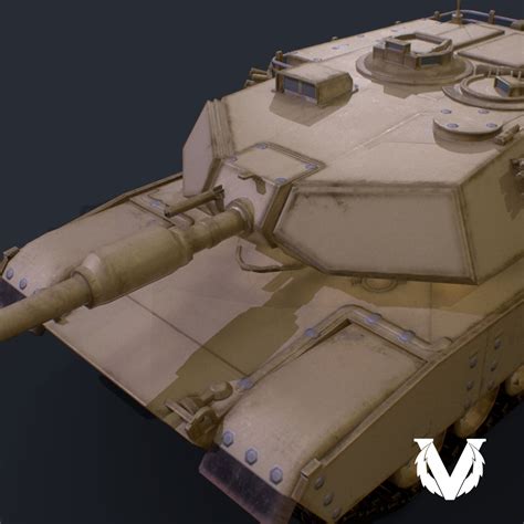 ArtStation - M1E1 Tank and Variants