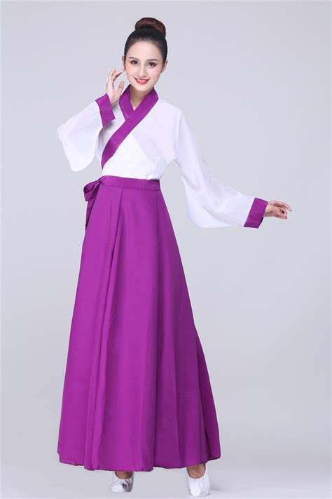 [USD 21.02] North Korean Practice Skirt North Korean Dance Costume North Korean Dancer Dress ...