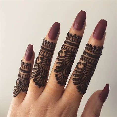 Finger Mehndi Design Tutorial for Eid & Wedding - K4 Fashion