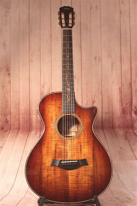 Taylor K22ce Koa Grand Concert 12 Fret AcousticElectric Guitar | Acoustic guitar, Acoustic ...