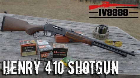 Henry 410 Lever Action Shotgun - YouTube