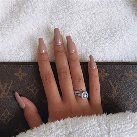 40+ Cool Brown Nail Designs To Try In Fall - The Glossychic