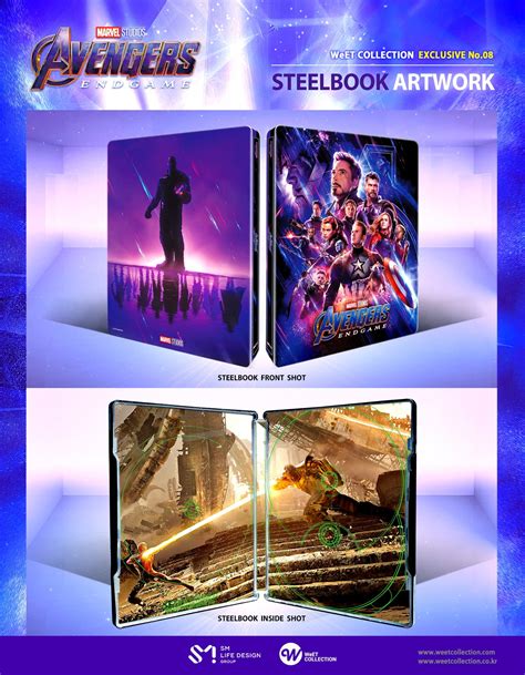 Avengers: Endgame (4K+2D Blu-ray SteelBook) (WeET Collection Exclusive No.08) [Korea] | Hi-Def ...