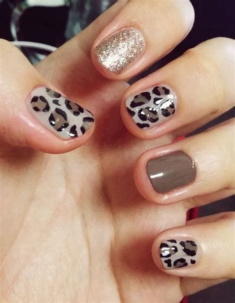 Brown+Leopard | Brown nails design, Leopard nails, Brown nail art